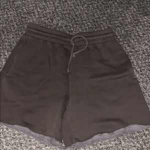 Ariztia TNA brown sweat shorts